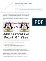 RedHat vs Debian _ Administrative Point of View