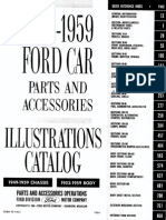 1949-1959 Ford Car Parts and Illustrations Catalog PDF