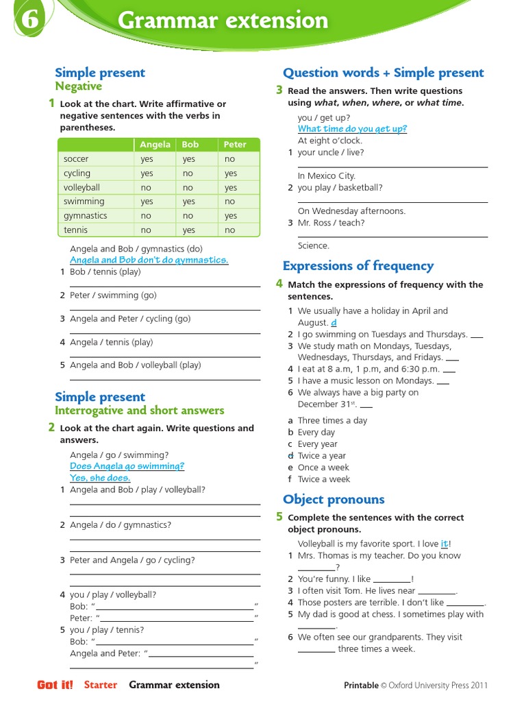 Lesson 1 - Grammar Review (2) Extension | PDF | Language Arts & Discipline
