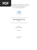 Operations Research Summary