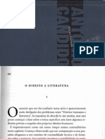 Candido Antonio o Direito c3a0 Literatura in Vc3a1rios Escritos