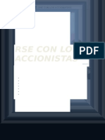 Responsabilidad Social Empresarial Con Los Accionistas