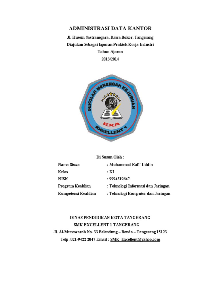 Contoh Laporan Prakerin