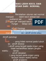 Bahan Ajar Organ Yang Lebih Kecil & Lebih Besar Dari Normal