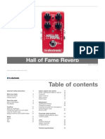 Hall of Fame Reverb Manual