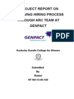 Final Project at GENPACT