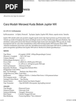 Download Cara Mudah Merawat Kuda Bebek Jupiter MX _ Absurdist Indonesiapdf by Muhammad Isra SN288828794 doc pdf