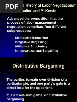 Labor Negotiation Strategies | PDF | Finance & Money Management