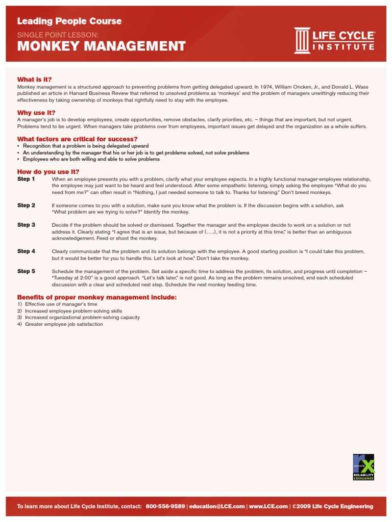 SPL LP Monkeys Manager | PDF | Communication | Behavioural Sciences