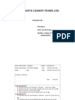 Innovative Lesson Template