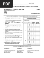 Format Kertas Matematik SPM