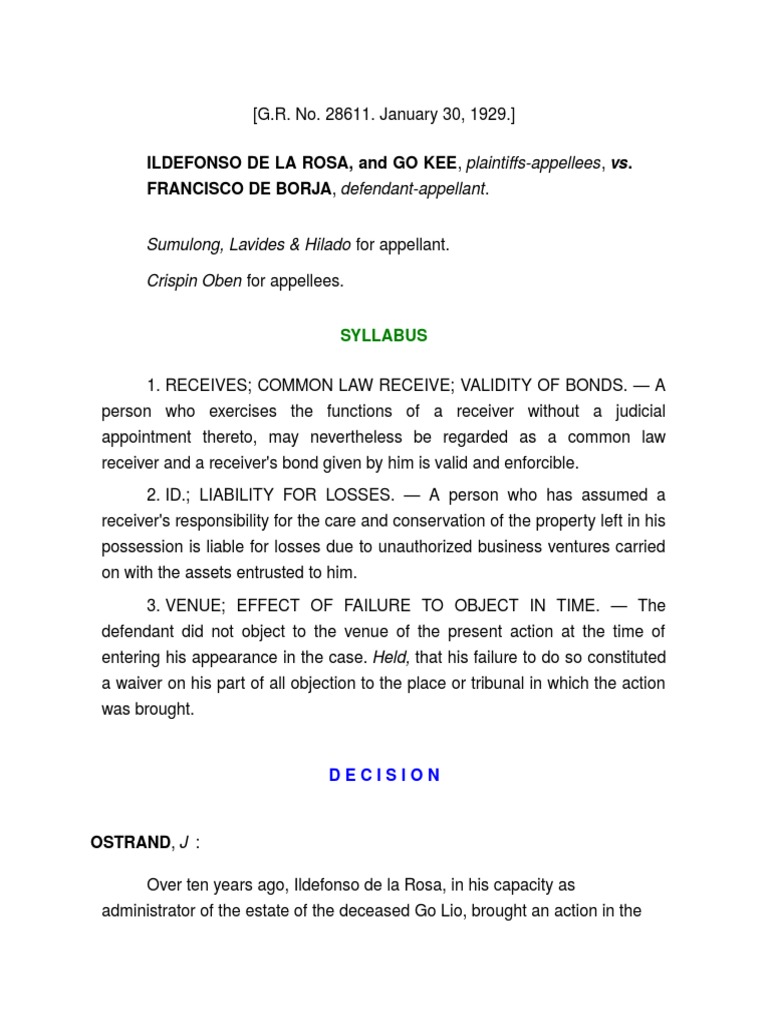 Liability of Surety on Receiver's Bond for Losses Incurred Due to