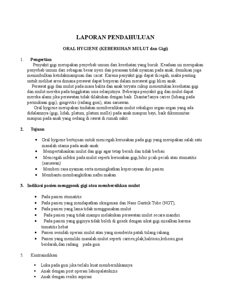 Contoh Makalah Perawatan Merapikan Gigi Pada Anak Soal