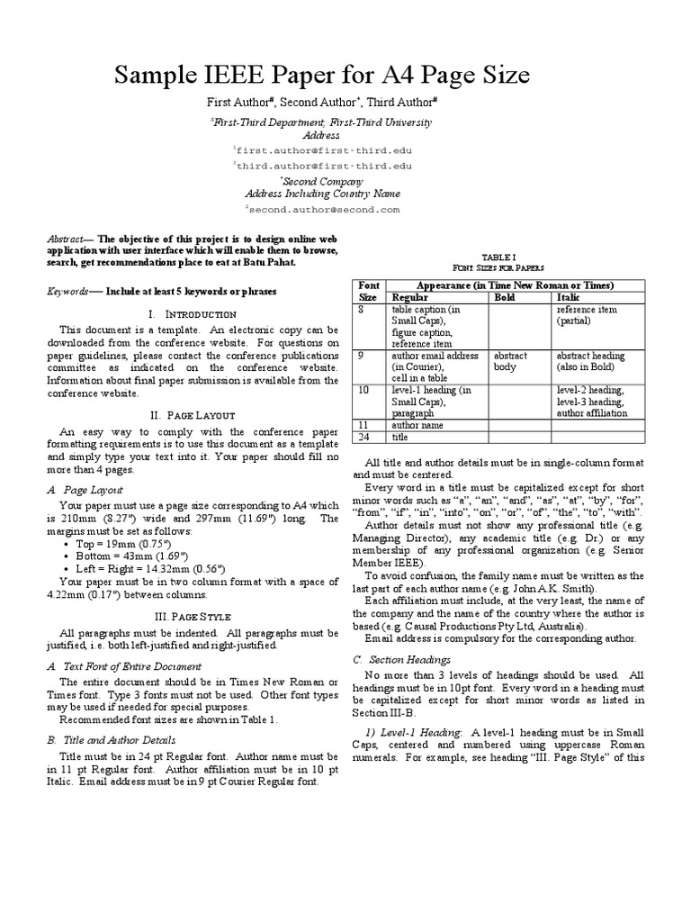 ieee research paper format free download