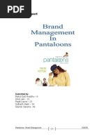 Download pantaloons brand management by Rahul Dutt Avasthy SN28884530 doc pdf