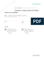 Coupled Pressure Based All Speed Solver