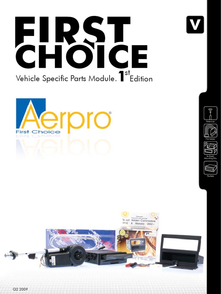 Aerpro Catalogue 2009 | PDF | Cable Television | Nissan