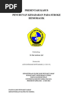 Download 250008513 Case Penurunan Kesadaran Ec Stroke Hemoragik by Nuristy Fauzia Ulhaq Pribadi SN288849172 doc pdf