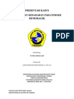 Case Penurunan Kesadaran Ec Stroke Hemoragik