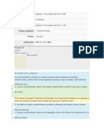 Examen sobre las funciones administrativas según Mintzberg