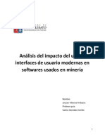 Analisis Del Impacto Del Uso de Interfaces de Usuario Modernas en Softwares Usados en Minería