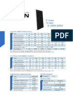 Ficha Tecnica Panel Solar