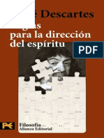 Descartes - Reglas para La Dirección Del Espíritu Completo