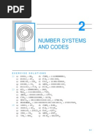 Number Systems and Codes: Exercise Solutions