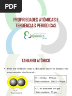 Aula 11 - Propriedades Periodicas