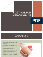 Post-Partum Hemorrhage