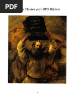Classes Novas Para RPG Bíblico