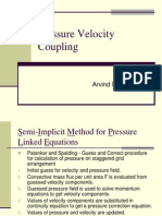 Pressure Velocity Coupling