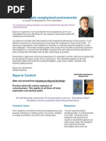 How to navigate nonphysical environments