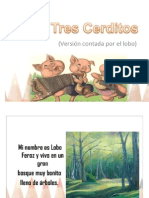 Los Tres Cerditos, Version Del Lobo