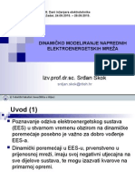 Dinamičko Modeliranje Naprednih Elektroenergetskih Mreža