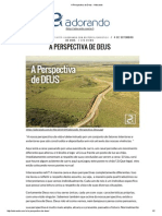 A Perspectiva de Deus - Adorando