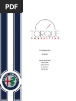 Download Alfa Romeo Strategic Marketing Plan by Elle McGlocklin SN288888504 doc pdf