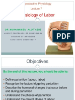 Lecture 7 - Physiology of Labor