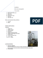 Alat dan Bahan Praktikum Distilasi Fraksi