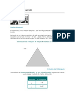 Triángulo de Sierpinski y Tetraedro