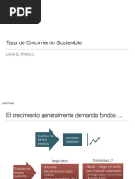 Crecimiento sostenible