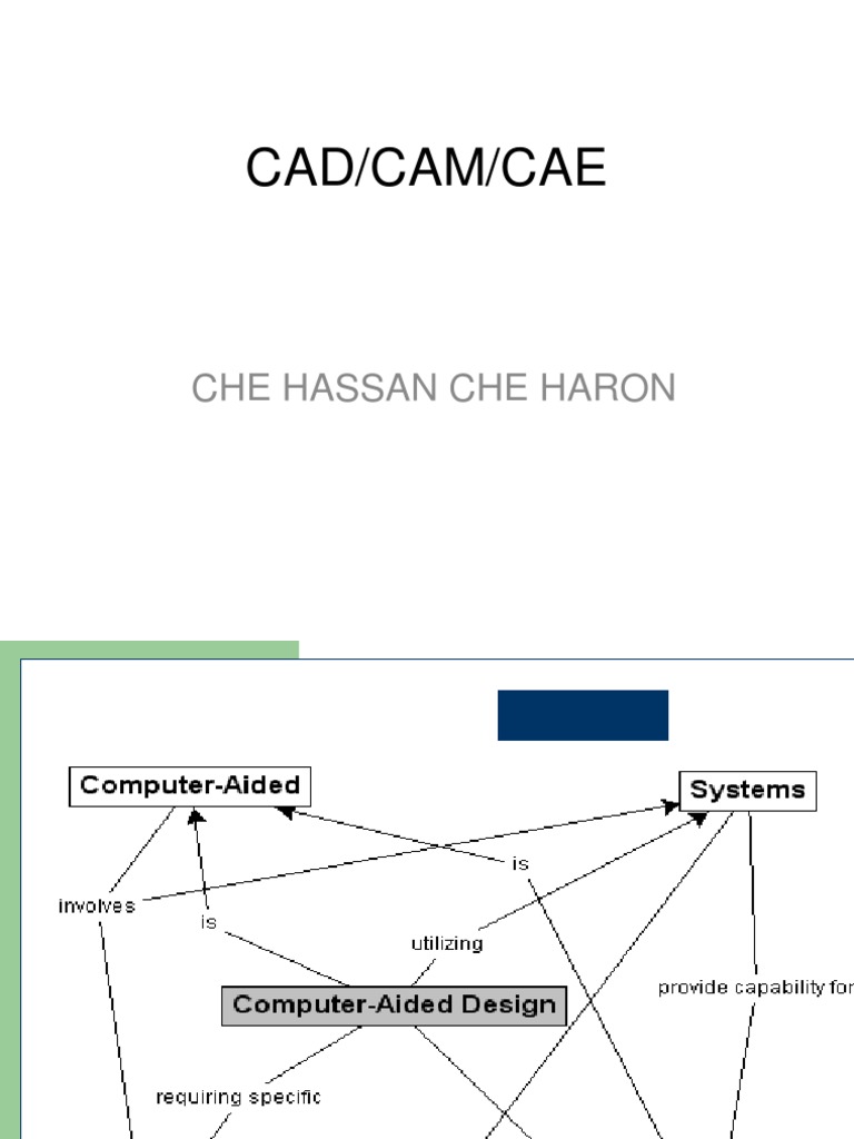 CAD/CAM/CAE Overview and Applications | PDF | Computer Aided Design ...