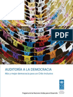 Informe Auditoria a La Democracia