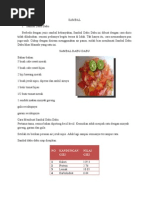 Download Aneka Sambal by Nimas Agustine Prata Sena SN288898582 doc pdf