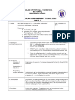 Bacolod CIty National High School Lesson Plan Template