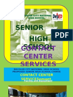 Contact Center Services Curriculum (Senior High School)