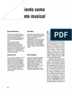 El Movimiento Como Componente Musical