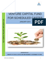 Boucher of Venture Capital Fund For Scheduled Castes in English