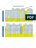 Structura Anului Scolar 2015 - 2016: Septembrie Octombrie Noiembrie Decembrie Ianuarie