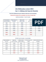 Horaires Navette Châteaubus Saison 20152